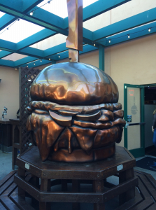 Slaters Burger Statue (1-6-2015)