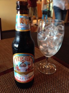 Craft Burger Virgil's Zero Real Cola (6-23-2015)