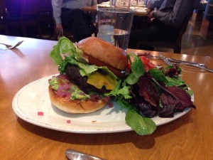 Ballast Point Super Freekeh Veggie Burger (2-10-2016)