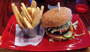 Red Robin Gourmet Cheeseburger (6-29-2016)